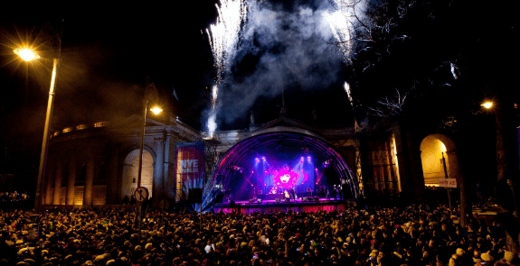 Bring in the new year in Dublin!